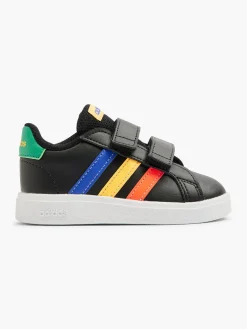 Adidas Black Rainbow Toddler Boys Velcro Trainer