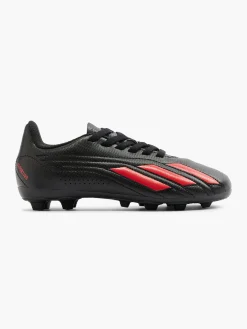 Adidas Black/Red Lace-up Football Boot