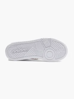 Adidas Junior White Hoops Mid 3.0 K Trainers
