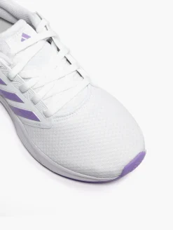 Adidas White/Violet Galaxy 6 Lace-up Trainer
