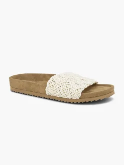 Beige Crochet Sandal