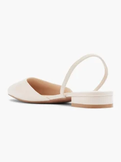 Beige Slingback Ballerina