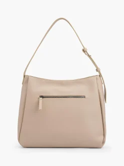 Beige Tote Bag with adjustable Shoulder Strap