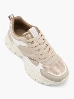 Beige/Off-white Chunky Trainer