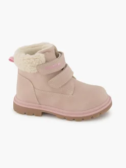 Bench Toddler Girl Fur Trim Twin Strap Boot