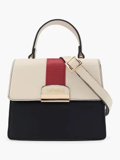 Black and Beige Crossbody Bag