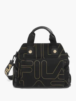 Black and Gold Fila Handbag