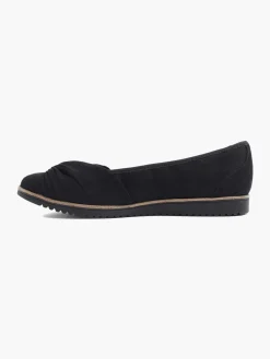 Black Bow Detail Loafers