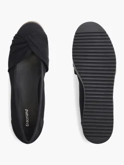 Black Bow Detail Loafers