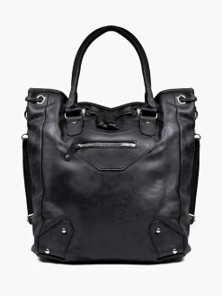 Black Bucket Bag