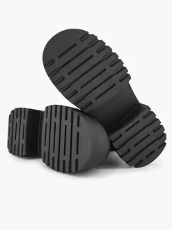 Black Chunky Chelsea Boot