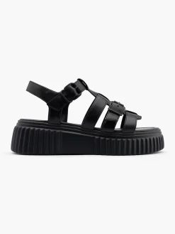 Black Chunky Sandal