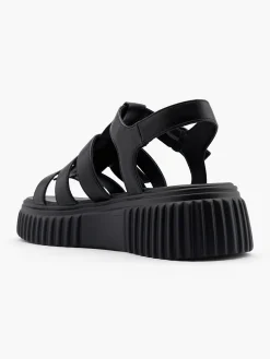 Black Chunky Sandal