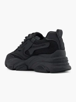 Black Chunky Trainer