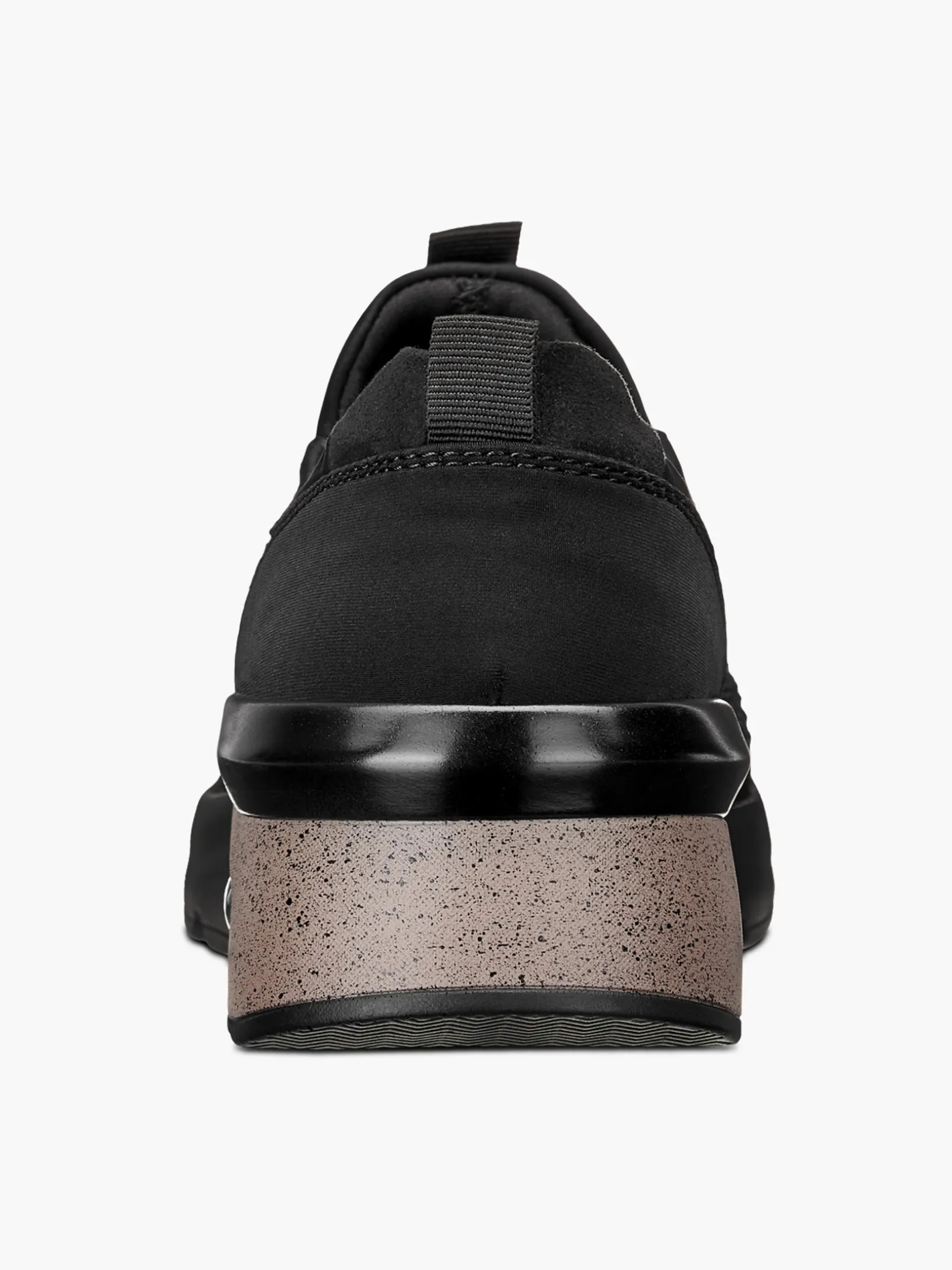 Black Diamante Detailed Chunky Trainers