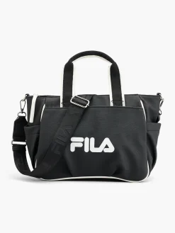 Black Fila Tote Bag With Adjustable Shoulder Strap