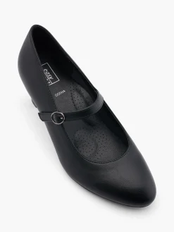 Black Formal Comfort Court Heel