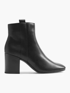 Black Heeled Ankle Boots