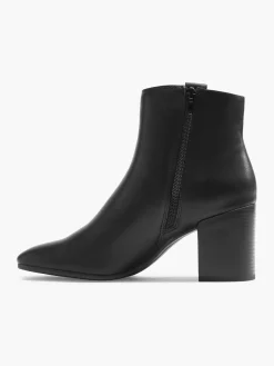 Black Heeled Ankle Boots
