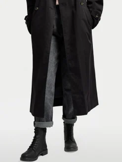 Black Lace Up Ankle Boot