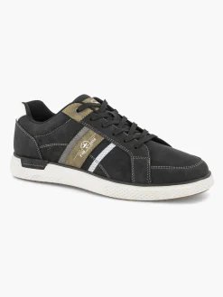 Black Lace Up Trainers