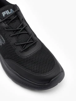 Black Lace Up Trainers