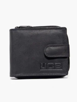 Black Leather JCB Wallet