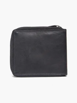 Black Leather JCB Wallet
