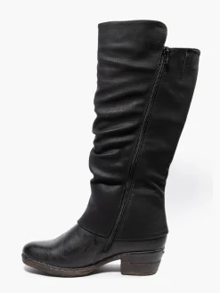 Black Long Leg Boot