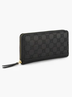 Black Monogram Purse