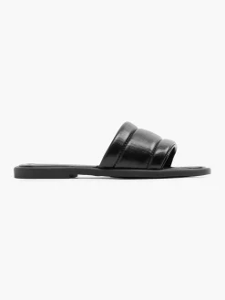 Black Padded Sandal