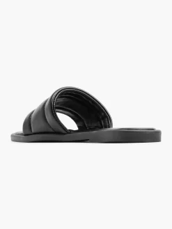 Black Padded Sandal
