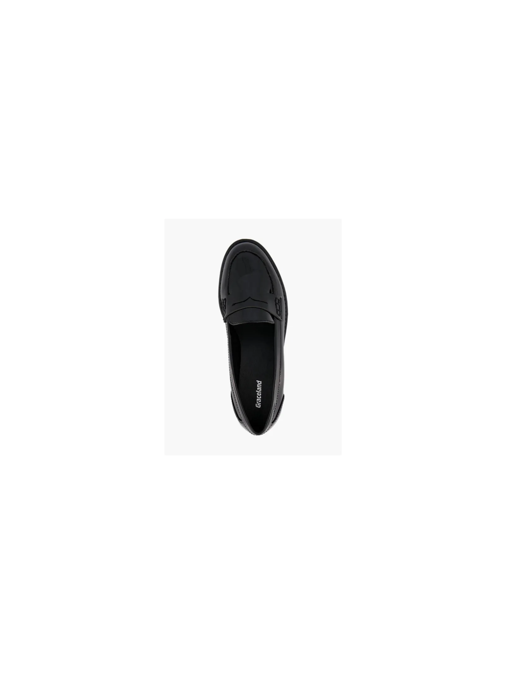 Black Patent Loafers
