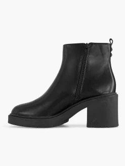 Black Platform Ankle Boot