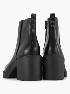 Black Platform Ankle Boot