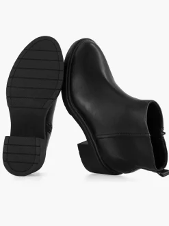 Black Platform Ankle Boot