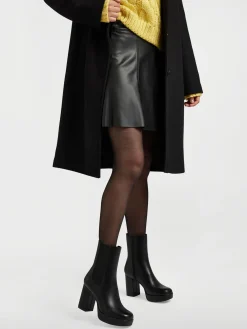 Black Platform Chelsea Boot