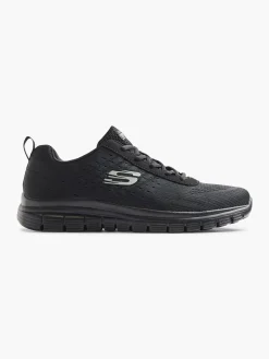Black Skechers Trainers