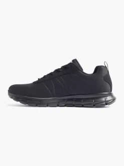 Black Skechers VIM Lace-up Trainers