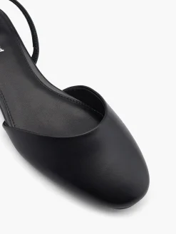 Black Slingback Ballerina