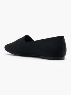 Black Slip On Ballerina