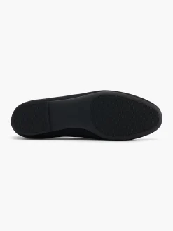 Black Slip On Ballerina