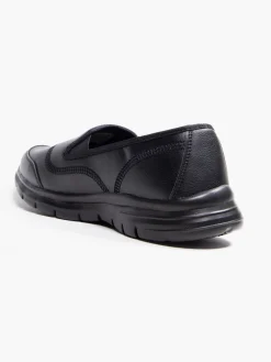 Black Slip-on Trainers