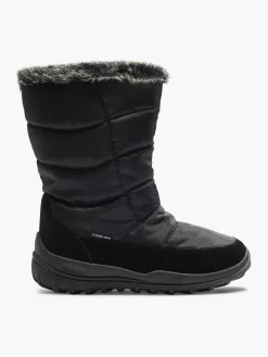 Black Snow Boots