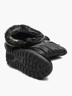 Black Snow Boots