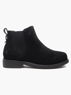 Black Suede Classic Ankle Boot