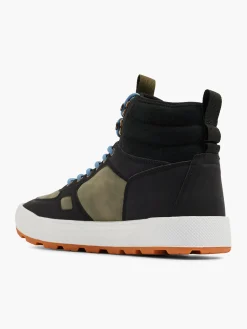Black/Green Airwalk Mid Trainers