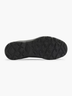 Black/Grey Casual Slip On Shoe