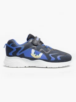 Boys Navy/Blue Sonic Velcro Trainers