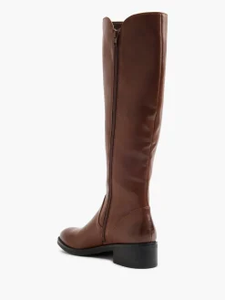 Brown Long Leg Riding Boot